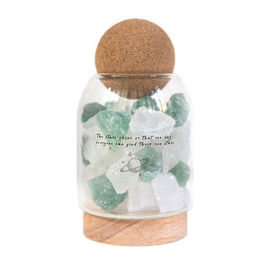 Tulip Crock LED da tavolo luce in pietra lampada senza fili notte luce di cristallo lampade per la casa illuminazione lampade aromaterapia decorazione - Product Image 1