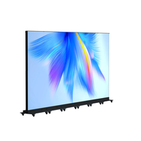 Écran d'affichage numérique LED pliable P1.25 P1.5 P1.86 GOB avec support pour centre commercial, exposition, salon professionnel