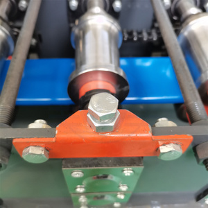 Galvanized Steel Gusset <b>Plate</b> Roll Forming Machine <b>Door</b> Billboard Roll Form Machine Iron Sheet Roll Form Machine - Product Image 6