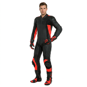Traje de Motocicleta de Dos Piezas de Cuero de Carreras de Alta Calidad para Adultos, el Mejor Diseño Profesional Personalizado, Protección Anti-UV, Gran Venta - Product Image 1