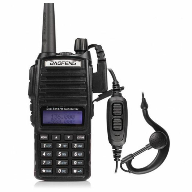 baofeng handheld two way radio uv-82 dual band ham radio dual ptt