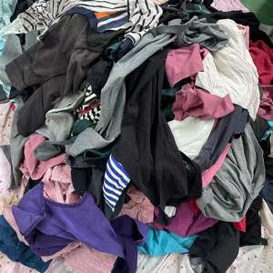 Venta directa de fábrica, suave No sucio reciclado utilizado T camisa <span class=keywords><strong>trapos</strong></span> de limpieza Industrial de tela 100% algodón pintor <span class=keywords><strong>trapos</strong></span> - Product Image 2