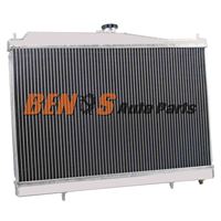 Cache de radiateur de voiture à 3 rangées pour Nissan Skyline R33 R34 GTS GTS-T GTR GTT RB25DET SP05