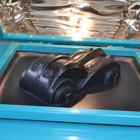 Machine de thermoformage sous vide en plastique avec fonction soufflage et aspiration, thermoformeuse automatique sous vide