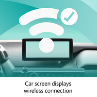 محول Ottocast لاسلكي لـ CarPlay وAndroid Auto 2 في 1، دونجل USB للسيارة، سهل التركيب، علامة تجارية معتمدة، متوفر بالجملة