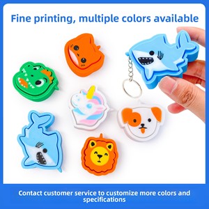 Porte-clés Fidget Switch de Clavier Imprimé en 3D, Jouet Clic Clic Amusant, Modèle Cartoon Axis, Anti-stress, Vente en Gros pour Stands de Rue - Product Image 4