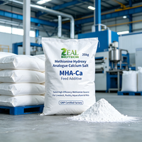 Sels de calcium d'hydroxy analogue de méthionine (MHA-Ca) – Additif alimentaire HMTBA – Méthionine solide pour porcs, volailles, aquaculture, ruminants et animaux de compagnie