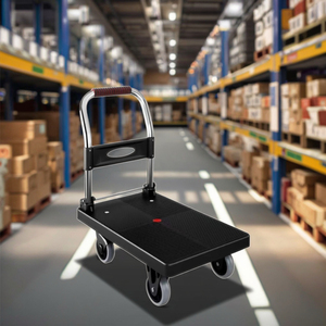 Trọng lượng nhẹ 70*42 200kg có thể gập lại tay kéo xe đẩy phẳng chuyển phát nhanh Trailer-Kéo Nhà-Công cụ đón nền tảng xe đẩy - Product Image 2