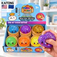 KAITONG Lot promotionnel amusant de jouets sensoriels anti-stress souples, jouets à presser Squishies en forme de dumpling