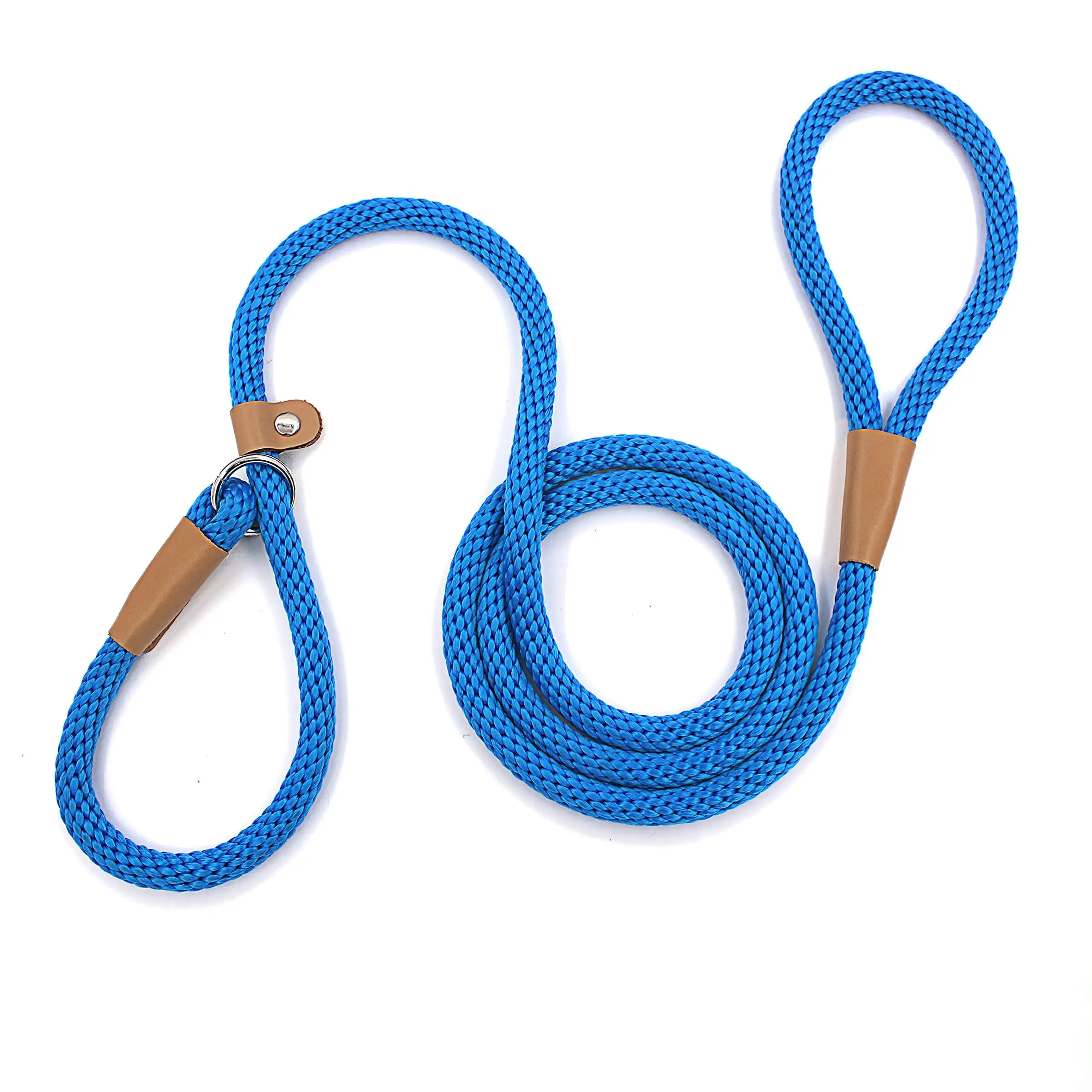 Slip Lead Dog Leash Strong Heavy Duty Dog Rope Leash Comfortable Pet Leash For Small Medium Large Dogs
