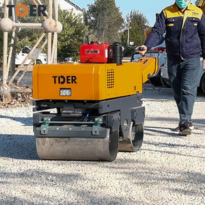 TDER นวัตกรรมลูกกลิ้งถนนขนาดเล็ก 0.8 ตันลูกกลิ้งอุปกรณ์ก่อสร้างถนนใหม่แบบสั่นสะเทือนราคา - Product Image 4