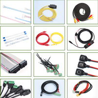 Cable de Encendedor de Cigarrillos de Cobre y PVC de 12V 24V, DC5521 5.5*2.1mm 22AWG 3A con Fusible e Indicador LED para Coche, Camión, Dashcam, GPS, Nevera Portátil