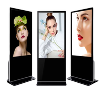 Layar Digital Signage LCD Sentuh Resistif Full HD 55-Inci untuk Periklanan Komersial