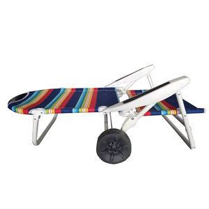 เก้าอี้ชายหาดพับได้สำหรับเด็ก ยี่ห้อ Kejie รุ่นโมเดิร์น ทำจากสแตนเลส พร้อมร่ม - Product Image 6