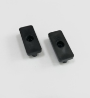 Clips d'accessoires en plastique WPC prix usine utilisés pour les clips de fixation cachés de terrasse WPC fixes Clic durable sol extérieur