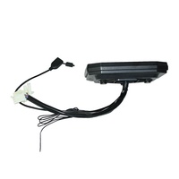 Compteur de vitesse pour vélo électrique étanche IP65, écran intelligent de 5 pouces pour moto électrique avec musique Bluetooth