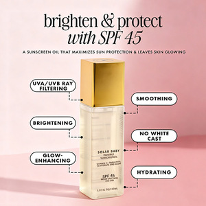 MLM Custom <b>Sunscreen</b> Oil Moisturizing Invisible UV Protection Glow Body Oil Brightening Skin Care OEM Private Label SPF Body Oil - Product Image 2
