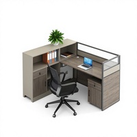 Meilleures ventes : Écran de bureau individuel en bois, moderne, élégant et durable, pour 1 à 4 personnes, anti-collision, anti-rayures, grande capacité