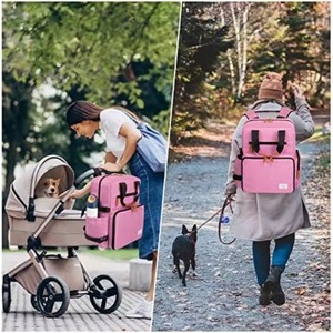 Échantillon gratuit : Sac de transport pour chat et chien, pour chats et chiots de petite et moyenne taille jusqu'à 15 livres, approuvé par les compagnies aériennes TSA, sac de transport souple - Product Image 4