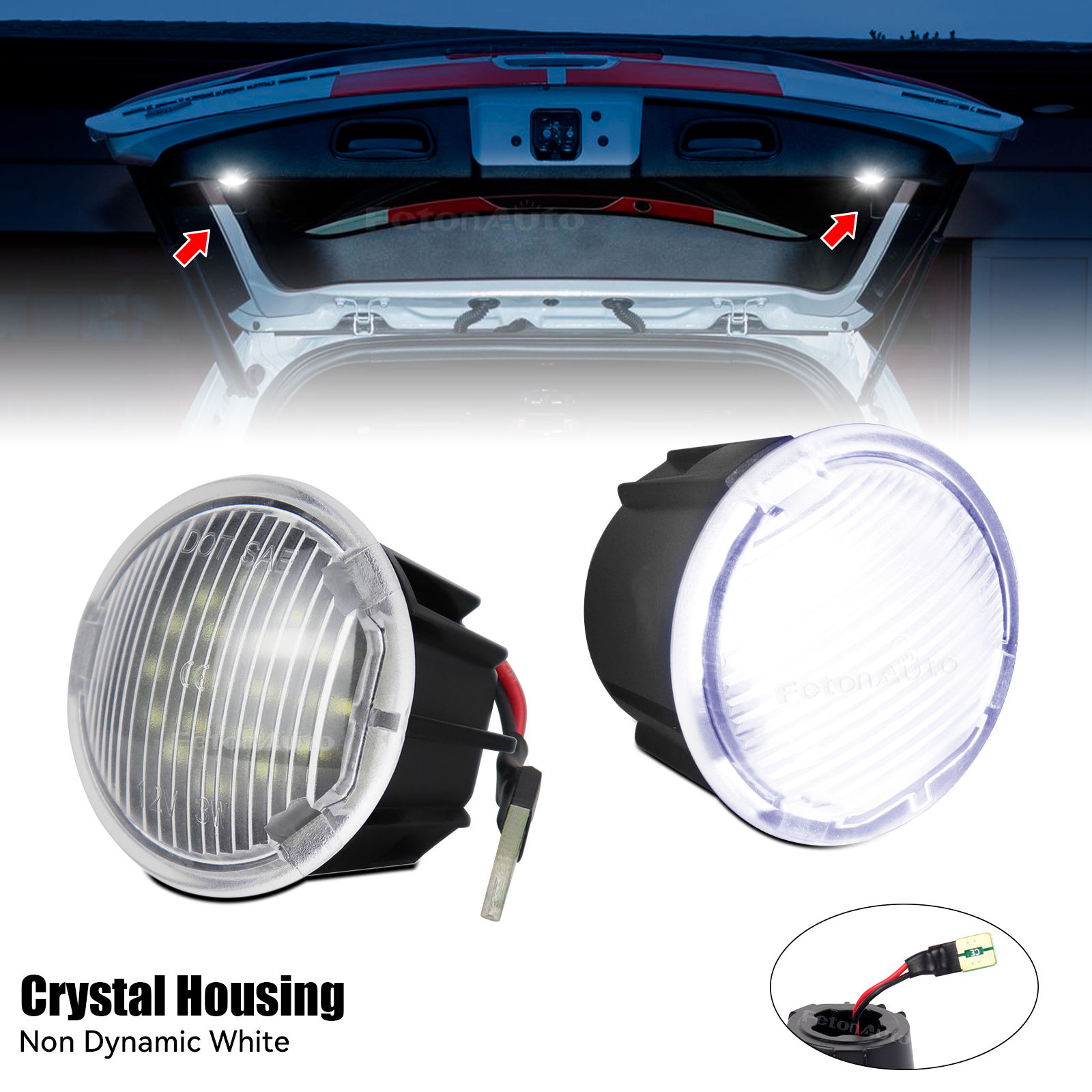 Verres transparents Lumières blanches 13-0019