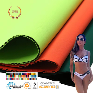 Özelleştirme toptan iki taraflı su geçirmez SBR 4Way streç naylon Spandex laminasyon 2mm neopren Wetsuit kumaş - Product Image 1