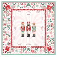 Mantel Individual Personalizable de Caucho Natural con Temática Navideña, Antideslizante y Silencioso para Celebrar el Día de Navidad y las Fiestas