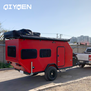 Trọng lượng nhẹ sang trọng nhỏ trượt nhôm RV cắm trại Trung Quốc tốt nhất off-road du lịch Trailer độc lập hệ thống treo ngoài trời di chuyển - Product Image 2