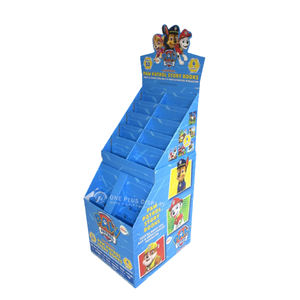 Cardboard Portable Countertop Display Cases for Sale Comic Book Display Rack