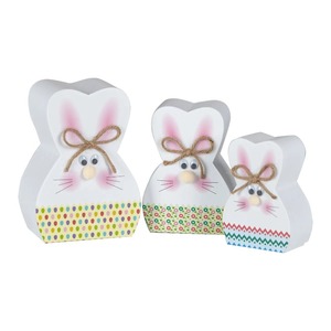 <b>Easter</b> bunny shaped special chocolate truffle <b>gift</b> <b>box</b> paper <b>gift</b> packaging with lid food packaging <b>box</b> can be customized - Product Image 5
