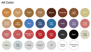 Kekr Auroera Nha Khoa Men Dán Thủy Tinh Gốm Vết Bẩn Hình Thành Chất Lỏng 29 Màu Sắc Cho Zirconia Khối Vật Liệu Phòng Thí Nghiệm Nha Khoa Stain Kit - Product Image 6