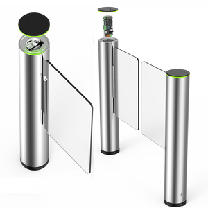 Tourniquet fait sur commande d'OEM ODM dimension systèmes de sécurité portes d'oscillation tourniquets prix lecteur de cartes tourniquets cylindriques - Product Image 2