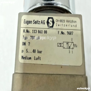 EUGEN SEITZ AG SOLENOID VALVE ประเภท 2 A 14 ใหม่ จัดส่งรวดเร็ว - Product Image 3
