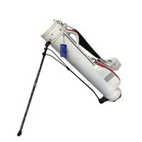 Sac de golf en cuir personnalisé pour hommes et femmes, housse de tête de club, mini pochette pour clubs, sac seau, vente en gros, imperméable, portable