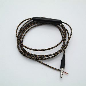 Gome Braided Earphone Cable 3.5mm In Ear Nylon Wire Audio <b>Adapter</b> For <b>Headphones</b> - Product Image 2