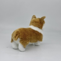 Jouet réaliste pour chien, peluche Corgi réaliste personnalisé à pattes courtes-adorable jouet en peluche, cadeau de poupée chiot pour enfants