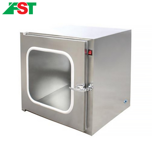 Custom Stainless Steel Workshop Electrical Interlock Pass Through Box Dynamic Uv Pass Box For Clean Room