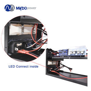 Station d'alimentation portable DIY, <span class=keywords><strong>panneau</strong></span> <span class=keywords><strong>solaire</strong></span>, onduleur à onde sinusoïdale pure, MPPT - boîtier de <span class=keywords><strong>convertisseur</strong></span> d'énergie - Product Image 3