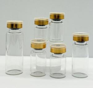 Envases de Vidrio de Alta Claridad al por Mayor con Tapas Metálicas en Tonos Pastel Surtidos y Base de Espejo para Exhibición, Dispensadores de Cuidado de la Piel sin Marca - Product Image 4