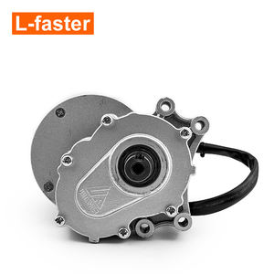 24V 350W 120Rpm 44Mm Langere As As Diameter 17Mm Lage Snelheid Wiel Stoel Borstel Dc Versnelling <span class=keywords><strong>Motor</strong></span> Met Elektrische Rem - Product Image 6