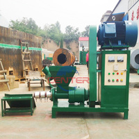 Machine à charbon de bois pour transformer les branches de bois, le bambou, la paille et les coques de riz en produits de charbon de biomasse de haute qualité