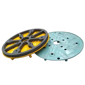 Midstar 225mm Diamond Metal Polishing Wheel Uniform Metal Grinding Disc For Granite Automatic Rough Polishing