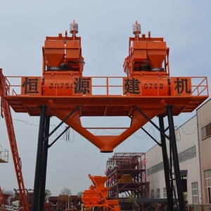 Planta Mezcladora de Concreto con Elevador para Diversos Equipos Mecánicos, para la Construcción de Prefabricados - Product Image 5