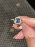Qinglong Bijoux Fantaisie Bleu Intense Diamant Cultivé En Laboratoire En Gros Laboratoire Diamant IGI Certificat