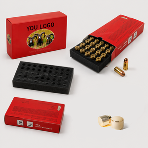 Boîte de munitions en carton personnalisée de haute qualité, imprimée, pour calibres 9 mm, .223, .222, .300, emballage en papier avec estampage - Product Image 3