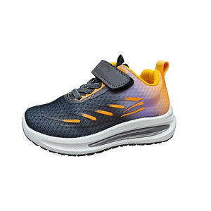 Nuovo Design popolare gradiente <span class=keywords><strong>rampa</strong></span> elasticizzato tessuto magico pulsante PVC stile per bambini scarpe - Product Image 5