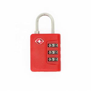 Tsa9120 אופנה באיכות גבוהה פלסטיק בטיחות נסיעות תרמיל מנעול מנעול סיסמא שלוש ספרות נגד גניבה - Product Image 1