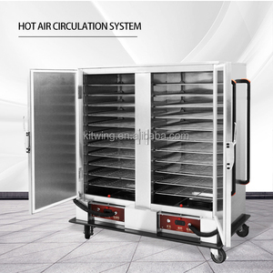 รถเข็นตู้อุ่นอาหารร้อนเชิงพาณิชย์ประสิทธิภาพสูง22ชั้นหุ้มฉนวนใหม่และใช้งานได้ - Product Image 4