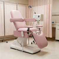 Fauteuil gynécologique électrique professionnel à 3 moteurs, table d'accouchement LT-HGC01-3 avec capacité de charge de 250 kg pour clinique médicale