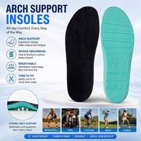 Semelles orthopédiques confortables, respirantes, absorbant les chocs, légères, en EVA, pour le travail quotidien