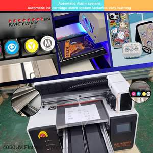 4060 Uv impresora <span class=keywords><strong>multicolor</strong></span> de cama plana Xp600 Ccd Cámara Uv cilindro directo A2 máquina impresora Uv - Product Image 3